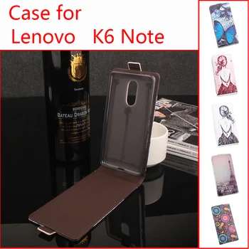 Za Lenovo K6 Opomba Denarnica Usnjena torbica Za Kritje Lenovo K6 Opomba Flip 3D Barve Zastave Metulj Cvet Telefon Primerih