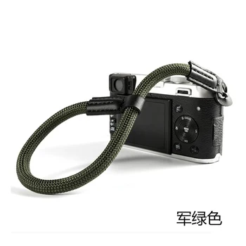 Ročno najlon Digitalni Fotoaparat Zapestje z Roko Oprijem Paracord Pletena Manšeta za Fuji X-T20 XT1 X-T2 X-E3 X-T10 X-X H1-T30 XT3