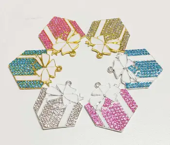 10pcs darilo polje čarobne gumbe za ženske DIY nakit dodatki
