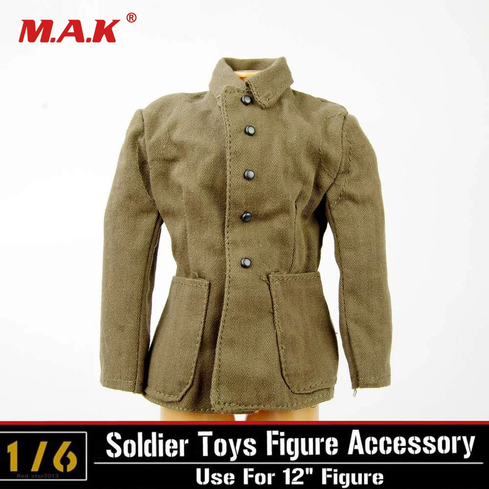 1:6 ukrep slika oblačila oblačila model pribor vojaški VOJNI nemški vojaki' plašč enotno za 12