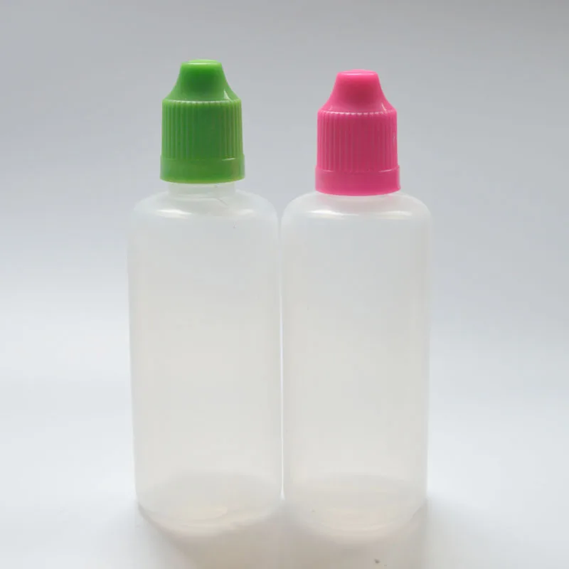 10pcs 60ml Plastičnih Kapalko Steklenico Z Childproof Skp Za Oči, E Tekočine Mehko PE Iglo Stisnite Vail