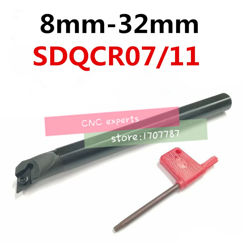 1PCS 8 mm 10 mm 12 mm 14 mm 16 mm 20 mm 25 mm, 32mm SDQCR07 SDQCR11 SDQCL07 SDQCL11 Desno/Levo Roko, CNC Struženje Stružnica orodja