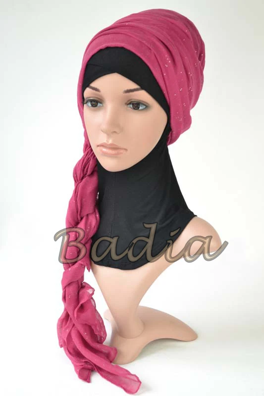 20pcs/veliko novih hidžab šal ženske bleščice šimrom voile viskoze trdna navaden hijabs muslimanske rute šali foulard ukradel islam zaviti
