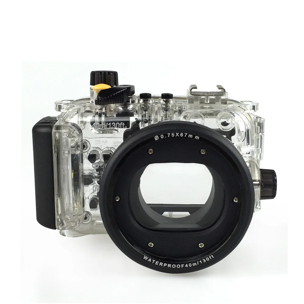 40m 130ft Nepremočljiva Polje Podvodno Ohišje Kamere Potapljanje Primeru za Canon PowerShot S95 S100 S110 S120 Vrečko Kritje