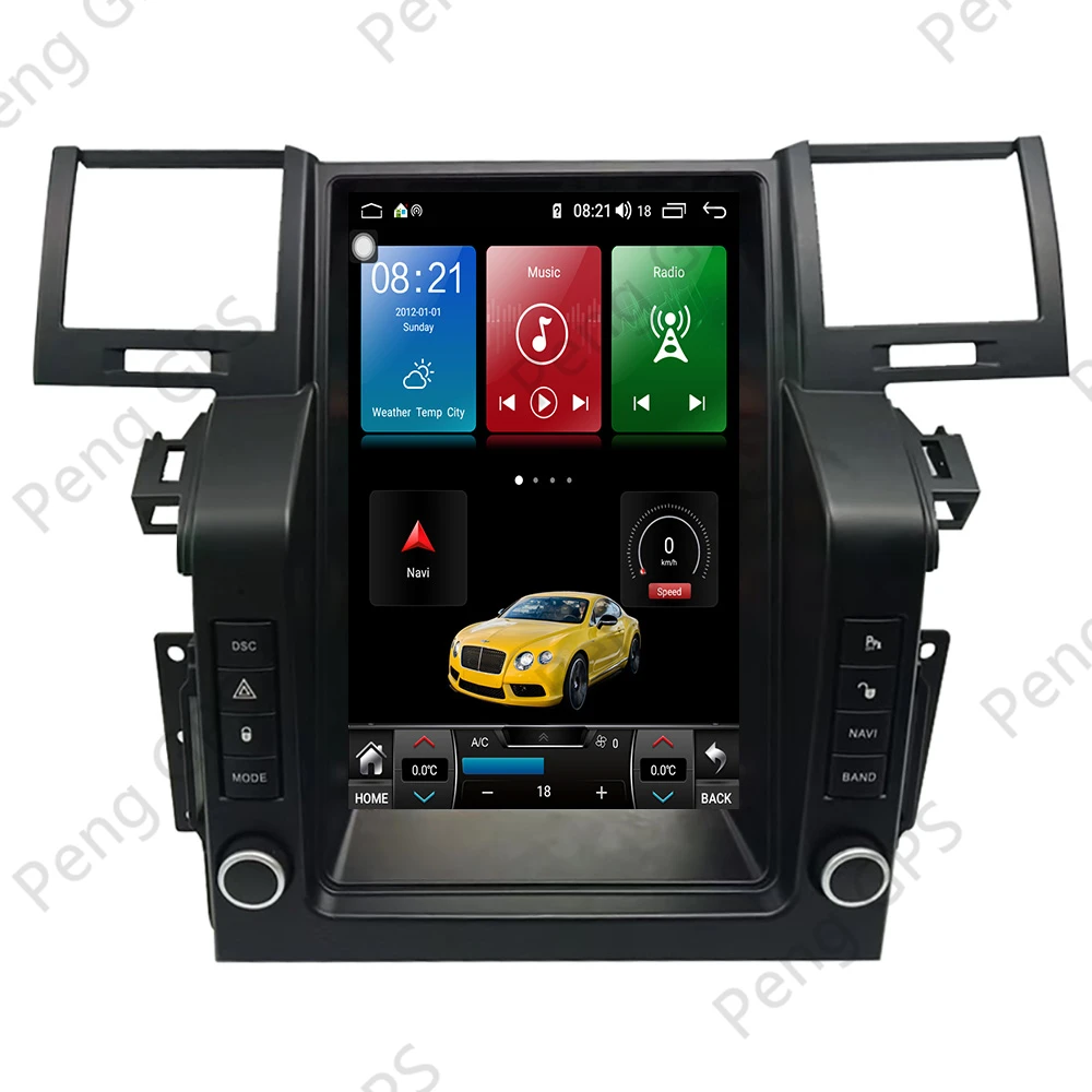6 G+128G Za Land Rover Range Rover Sport Android DVD Predvajalnik Radio 2005-2009 Touchscreen Multmedia GPS Navigacija Carplay Enota