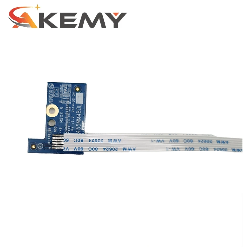 Akemy Original Za Acer ASPIRE E5-521 E5-571 E5-511 V3-572G V3-572 GUMB za VKLOP ODBOR S Kablom Z5WAH LS-B161P Testirani Ok