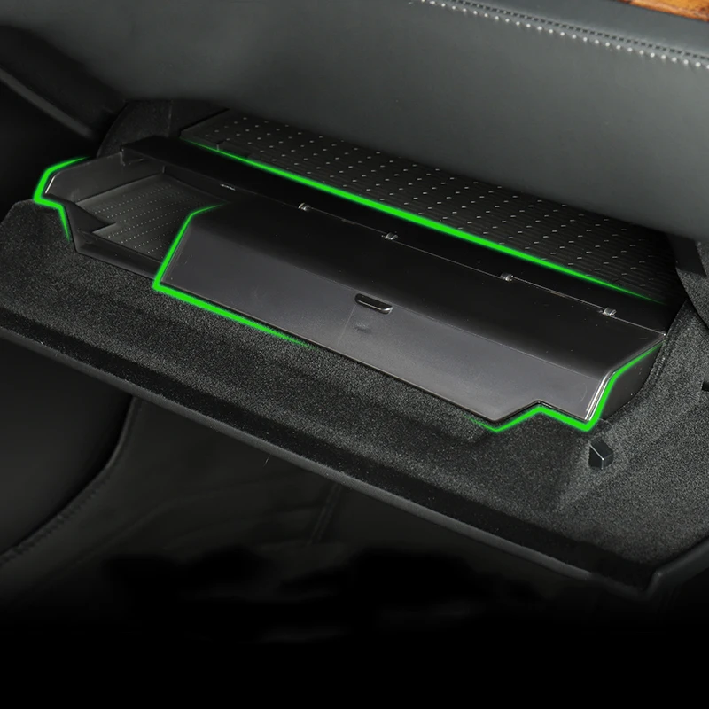 Avto Notranje zadeve, Škatla za Shranjevanje Armrest Ključ Imetnika Kartice Zasebnost Posodo ABS Polje Za Tesla Model X S Spremenjen Dodatki