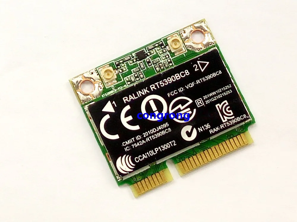 Brezžično kartico WiFi Bluetooth3.0 Ralink RT5390BC8 half Mini PCI-E 802.11 b/g/n, Za Hp DM1 DV4 DV7 G4 G6 G7 SPS:630705-001
