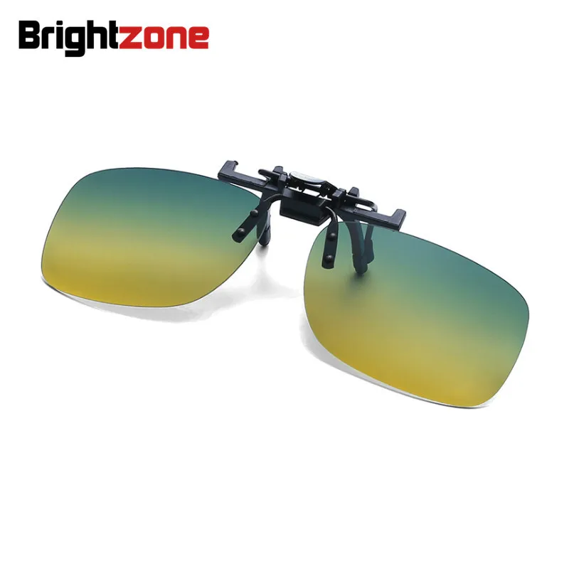 Brightzone 9 Barve Polarizirana sončna Očala Posnetek Na sončna Očala Ženske Moški Vožnje Night Vision Leče z Anti-UVA Sonce Odtenki Clip-on