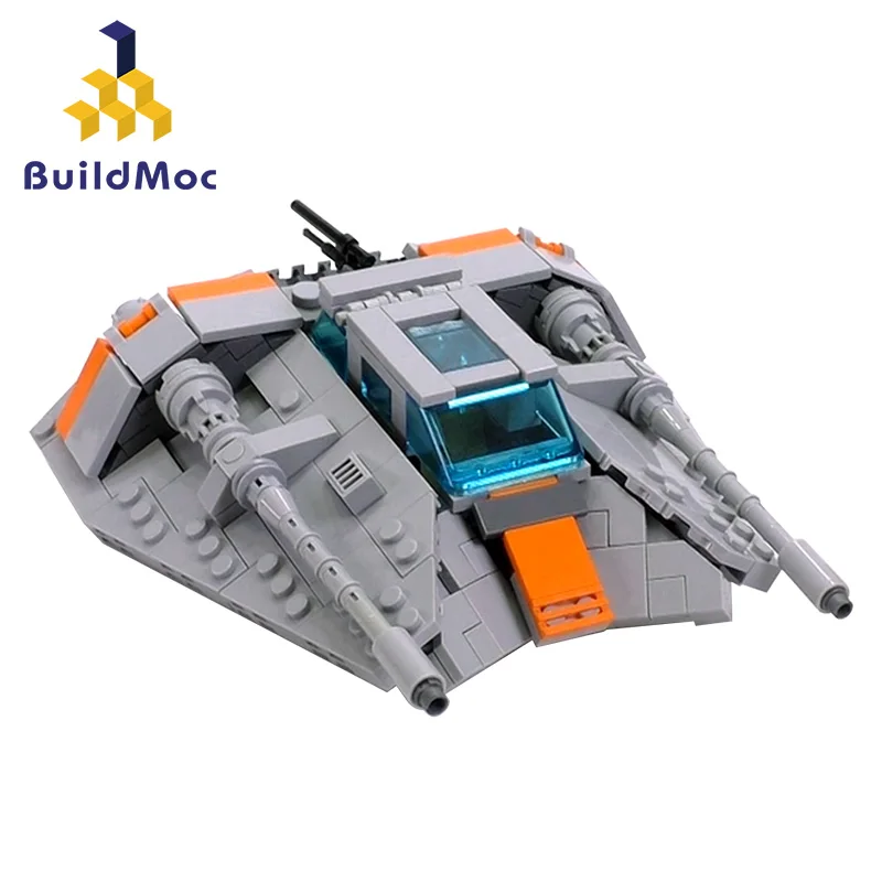 Buildmoc StarW 75261 15626 Empire Strikes Back Snowspeeder Obletnica Edition Minifig Merilu Stavba Kit Model Igrače