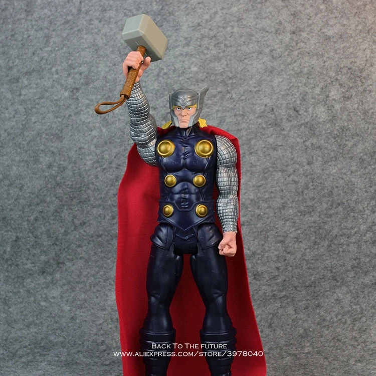 Disney Marvel Avengers Thor 30 cm Dejanje Slika Anime Mini Dekoracijo PVC Zbirka Figur Toy model za darilo otrok