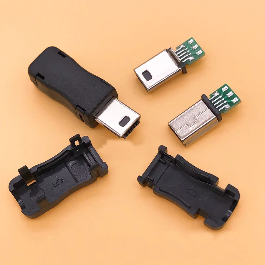 EClyxun 10sets/lot 3 v 1 MINI 10P 10Pin USB Priključek MINI 10P USB Moški Vtič Priključek s plastično lupino