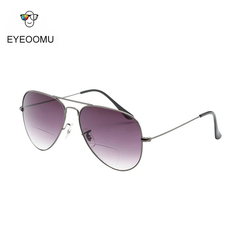 EYEOOMU Retro Bifocal Obravnavi Očala sončna Očala UV400 Moških Vožnje Očala Presbyopia Ženske Očala Z Dioptrije +1.0 +3.5