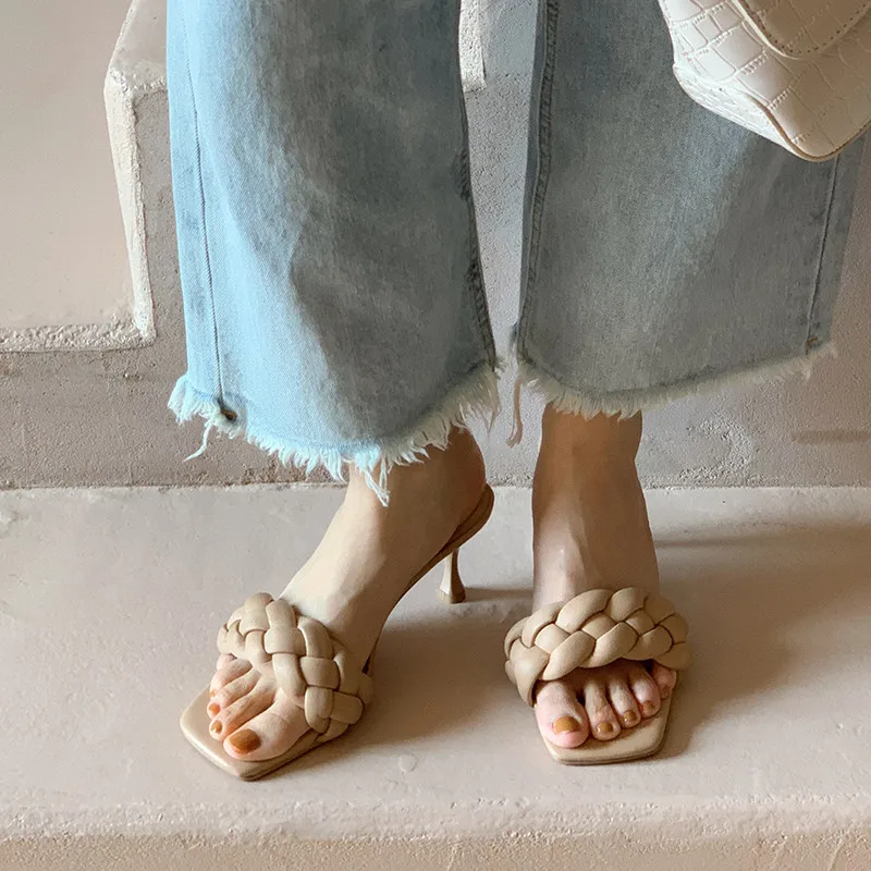 FEDONAS Moda Sladko Ženske Sandale Pete 7cm Open-Toed Sandale Za Dekleta Najnovejši Elegantne Visoke Pete, Črpalke Poročni Čevlji Ženske