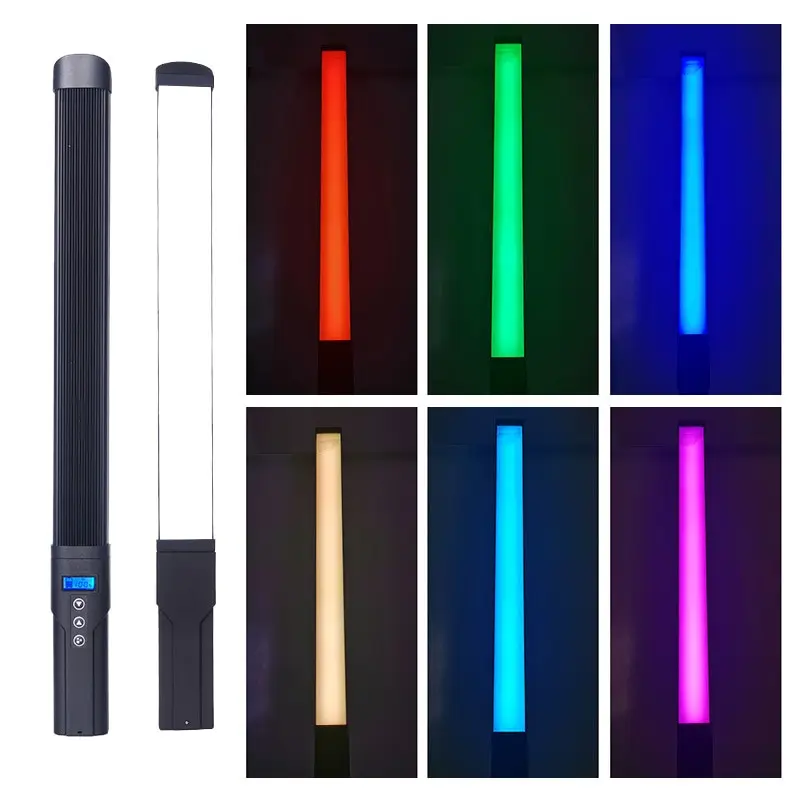 Fotografija Zatemniti ročni RGB LED Selfie Fill Light Telefon, Fotoaparat Lučka Za Ličila Video v Živo Studio Youtube Volg Aro De Luz