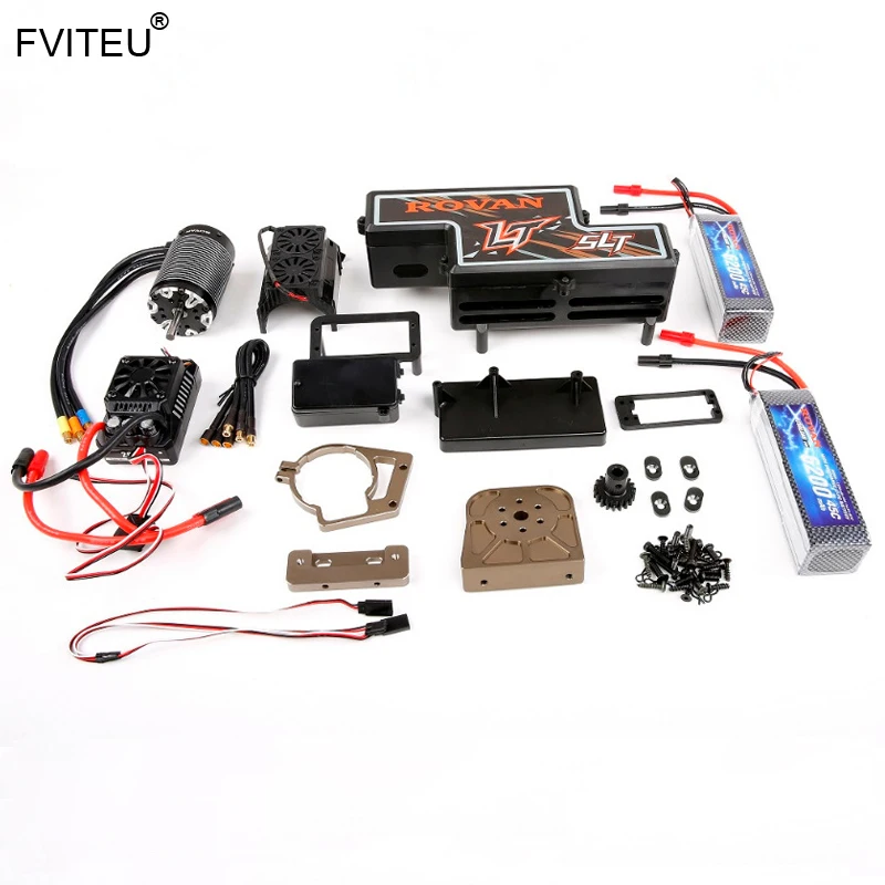 FVITEU NOVA Električna menjava Olja power Conversion kit(baterija vključena) za 1/5 losi 5ive-T Rovan LT/SLT Deli