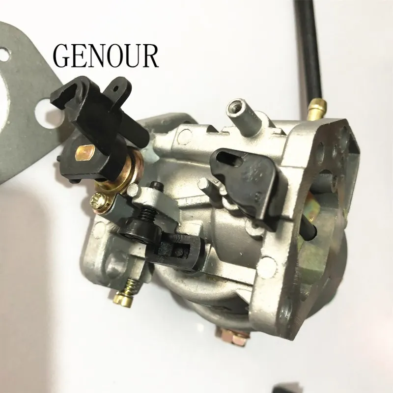 Generator uplinjač za GX340 gx390 188F 5kw 6.5 kw bencinskim motorjem, magnetni ventil,uplinjač za generator,Ročni Zaduši Ventil