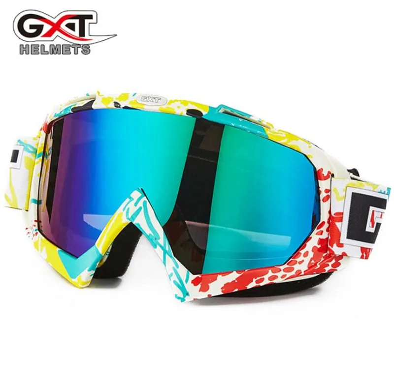 GXT Smučarskih Snowboard Očala za Zaščito pred Soncem motorno kolo Jahanje Očala za Motokros, Off-Road Dirt Bike Downhill Dirke Očala
