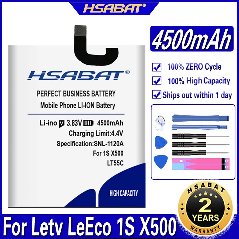 HSABAT LT55A baterija za Letv Le 1 one pro, X800 LT55B za LeTV Le 1 eno X660 X600 LT55C za Letv 1S X500