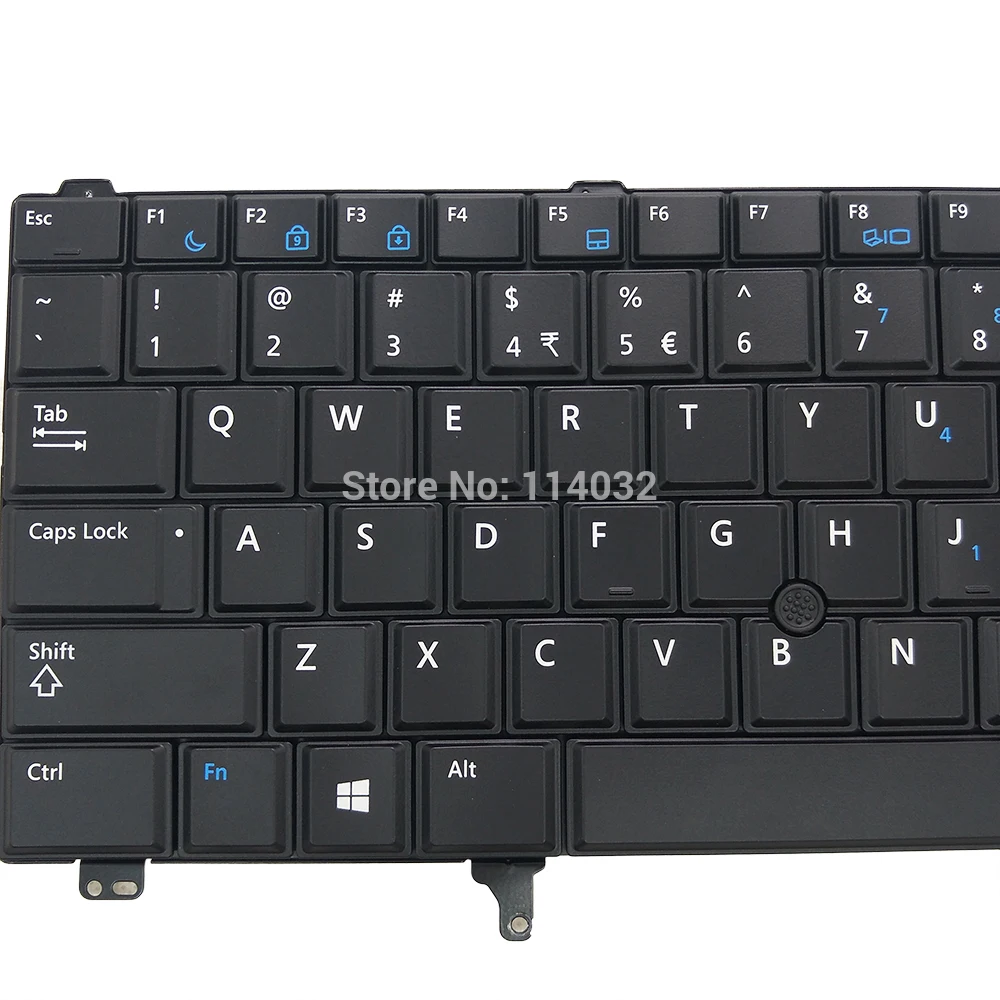 Laptop osvetljene tipkovnice za Dell latitude E6420 E6320 E6330 E5420 NAS angleško black Trackpoint ozadja 05HCY4 NSK-DV4BC dela