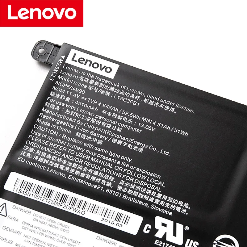 Lenovo NOVA Originalna Baterija Za Lenovo Xiao Xin Chao 7000 / 7000-14 7000-14IKBR 15AST L15M3PB0 L15L3PB0 L15C3PB1