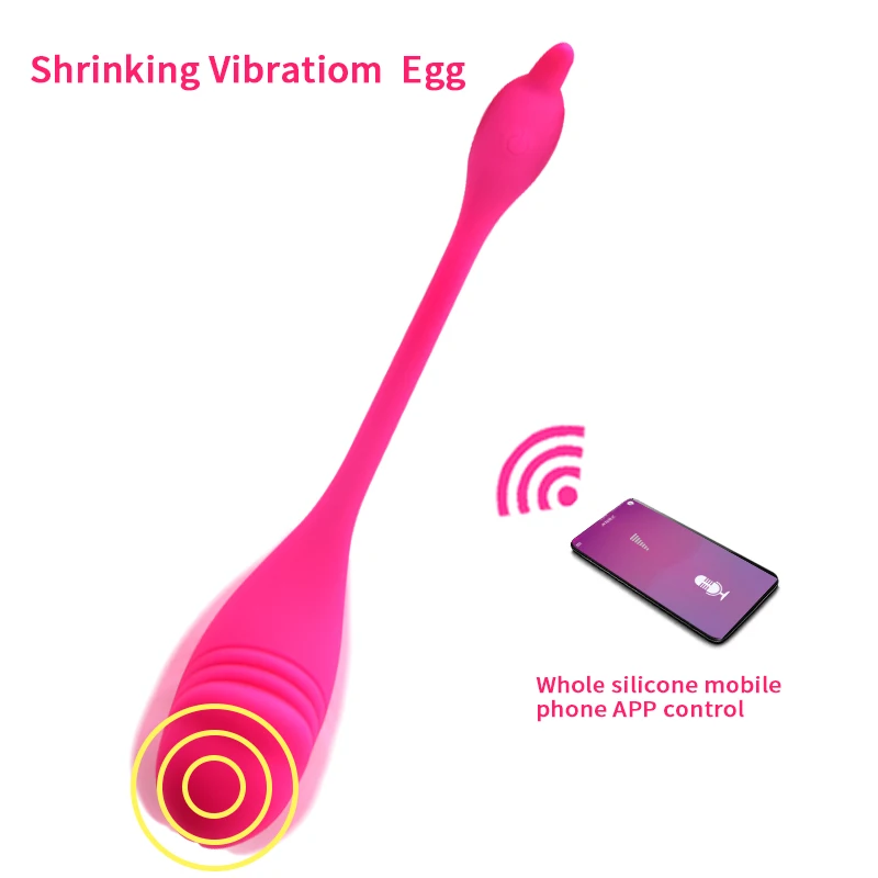 Nosljivi Aplikacijo Smart Remote Control Vibrator Vagina Žogo Sex Igrača Za Ženske, G-Spot Klitorisa Dolp Vibracije Massager Nekaj Spogledovanje
