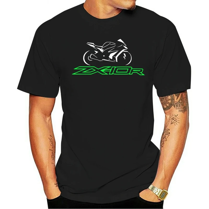 Nova 2021 t-shirt Moda Casualmasculina Par japão Motocicleta Ninja Zx10r Modelo 1ZX-10R