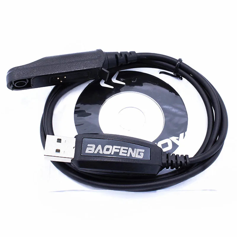 Original USB Programski kabli za BAOFENG UV-9R BF-A58 BF-9700 Združljiv UV-XR UV-5R WP GT-3WP UV-5S UV-9R Plus Walkie Talkie