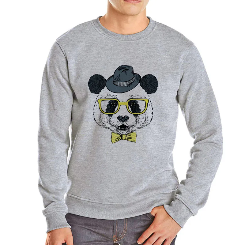 Panda hoodies kul pomlad sweatshirts harajuku anime hoodie udobno bombaž oblačila prvotne blagovne znamke moški pulover s kapuco