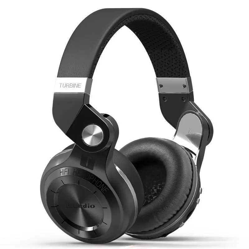 Prvotne Bluedio T2+ Brezžična tehnologija Bluetooth 5.0 Stereo Slušalke Slušalke Slušalke Zložljive Raztegljiva Podpora sd Kartice FM-mic