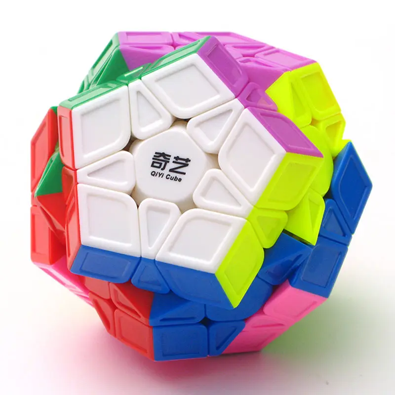 QiYi QIZheng S Megaminxeds Speed Magic Cube Poklic Stickerless Zheng Qi 12 strani Uganke Kocke Izobraževalne Igrače Za Otroke