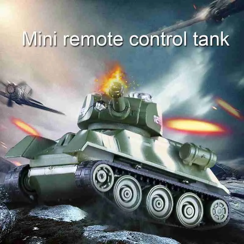 RC Bojni Tank Igrače za Otroke Brezžična Mini Električni Daljinsko Simulacije Power Tank Akumulatorja Avto Daljinsko Igrača Nadzor M Z5P1