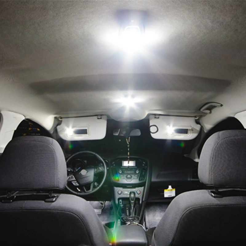 Shinman 9X Napak auto LED avto svetlobe v Notranje Svetlobe Kit Paket za Ford Fiesta Izstopna odprtina LED Notranjost Paket 2010-danes
