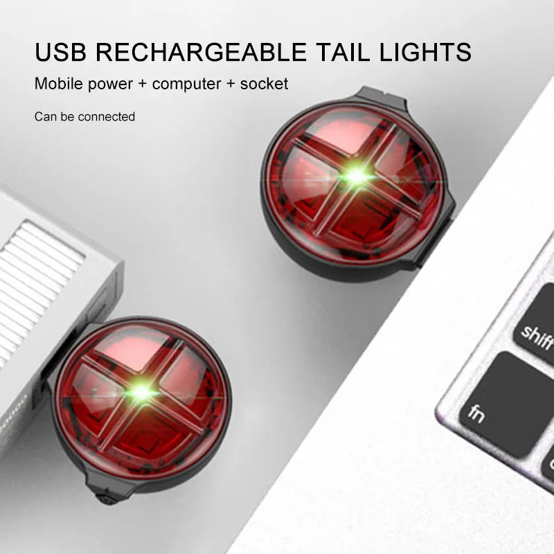 Smart Zadnja Luč Luč Kolo USB Brezžično Polnjenje Led Inteligentni Zavore indukcijske Kolesarjenje MTB Kolo Luč Svetilke