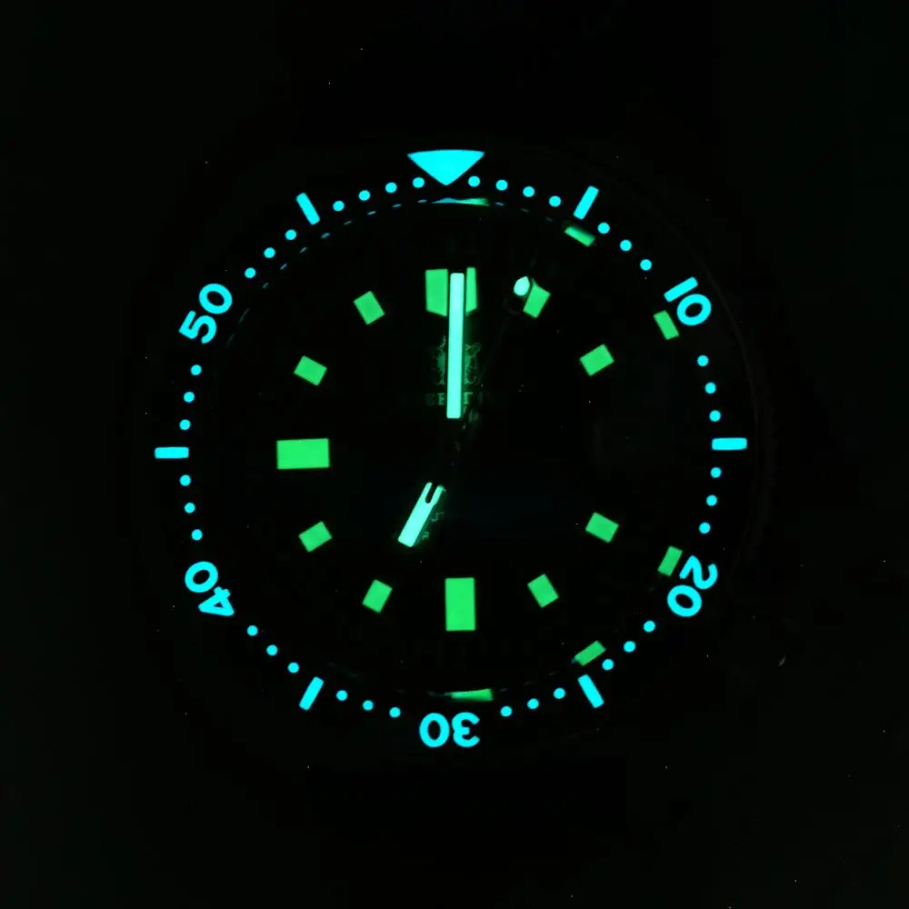 STEELDIVE NH35 Mehanska ura 200 m Diver Watch Luksuzni Sapphire Kristalno Jasne Samodejno Ure Moške