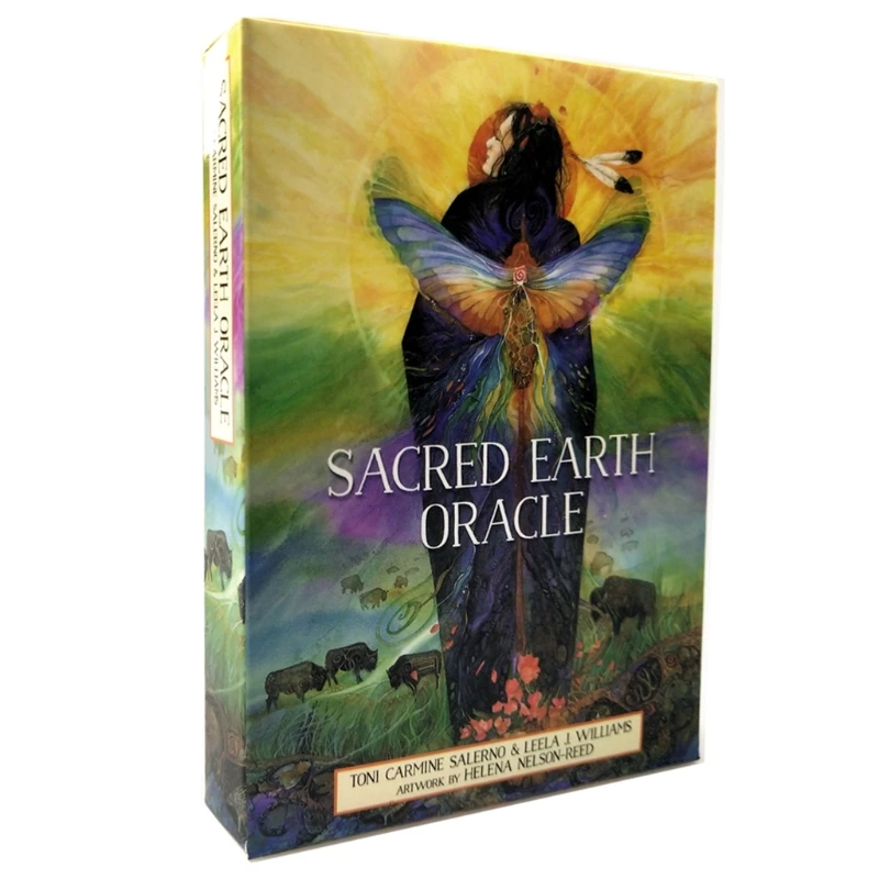 Sveto Zemljo, Oracle Kartice Angleški Različici 45-Kart Tarot Vedeževanje Usodo Igre