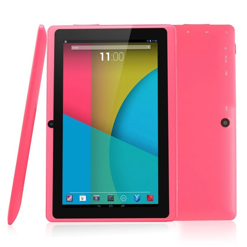 Tablet PC 4G 7 Palčni Q88 Pro Android 4.4 A33 Quad Core Wifi 1024*600 G-Senzor 4 gb ROM, 512 mb RAM