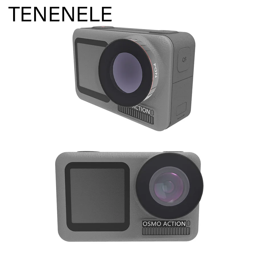 TENENELE Za OSMO delovanje Fotoaparata UV Filter CPL ND1000 ND4/8/16/32-PL Filtri Set Za DJI Osmo Dejanje Optično Steklo Objektiva Opremo