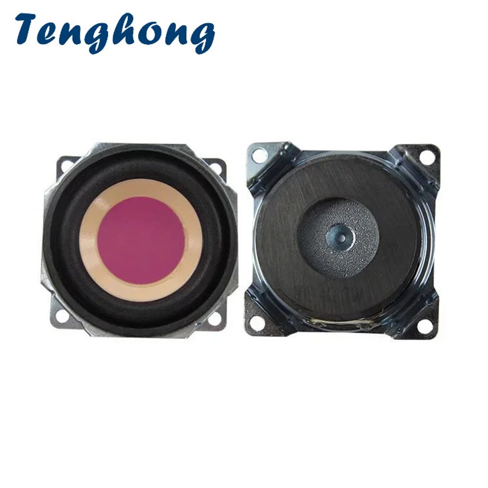 Tenghong 2pcs 2 Palca 52 MM Audio Zvočnikov 4Ohm 3W Očarljiv Kota Magnetni Smart Wireless Učenje Pralni Bluetooth Zvočnik Rog