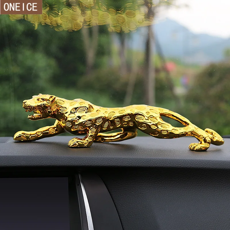 Ustvarjalne Leopard Kiparstvo kip smolo leopard divje živali domov dekoracijo dodatki avto dekoracijo kip darilo obrti