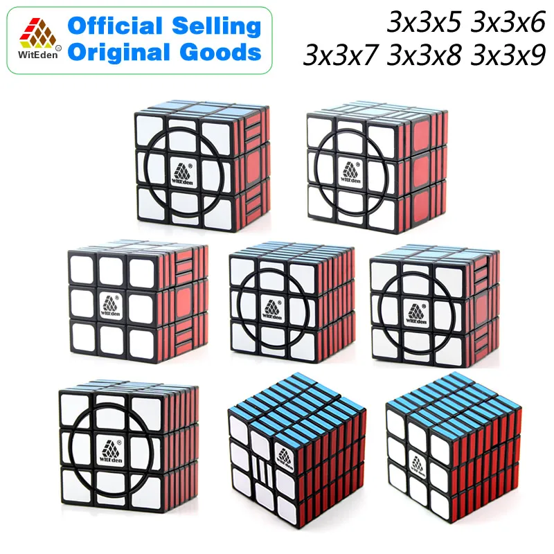 WitEden Super 3x3x5 3x3x6 3x3x7 3x3x8 3x3x9 Magic Cube Uganke, Hitrost Možganov Dražljivke Izziv Izobraževalne Igrače Za Otroke