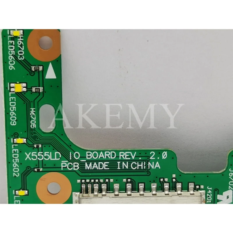 XinKaidi Original Za ASUS X555 X555L X555LD X555LD_IO USB AUDIO CARD READER ODBOR REV:2.0 MB Testirani Hitro Ladjo