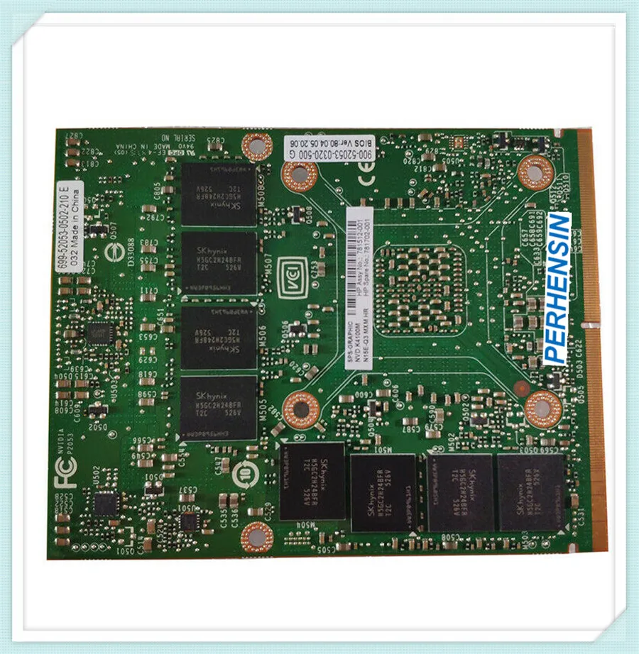 ZA Quadro K4100M 4 GB Video Grafične Kartice za DELL M6700 M6800 za 8770W HP 8760W