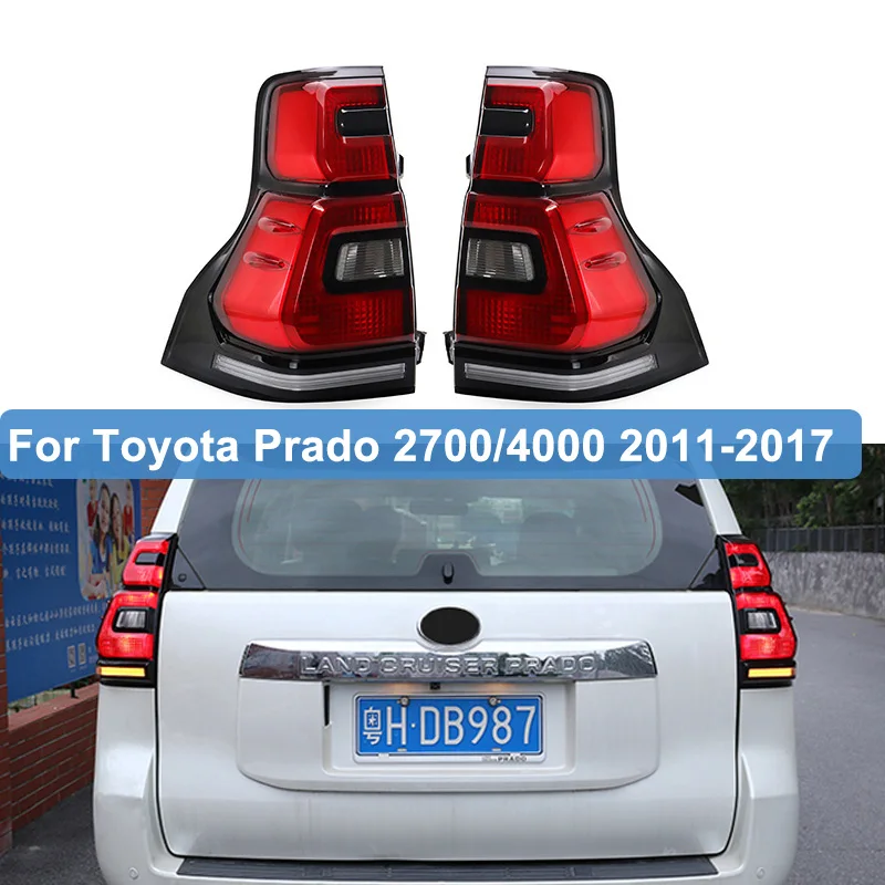 Za Toyota Prado LC150 GRJ150 TRJ150 2010~2017 Land Cruiser 2700/4000 LED Rep Luči Zadnje Zavore + Vključite Signal + Obračalni Lučka