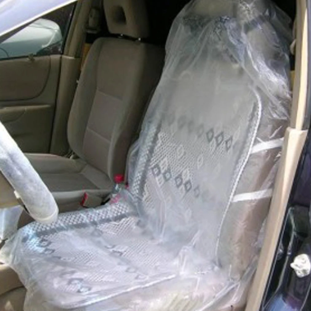 10 kos. Razpoložljivi avto sedež, ki zajema vozila zaščito folij za mehanik popravila transparentno