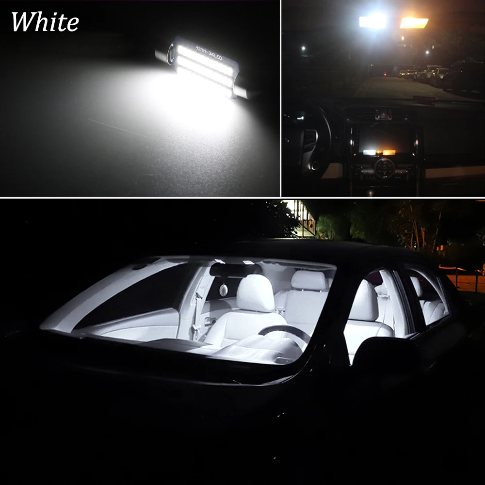 16Pcs Bela Canbus Napak Za Mercedes Benz, E razred W207 C207 Coupe LED Notranja Luč + registrske Tablice Svetilka, Komplet (2009-2016)