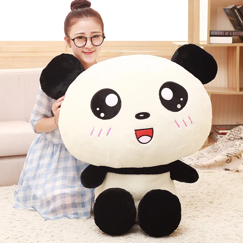 1Pc 40 cm Lep Plišastih Panda Toy Mehko Polnjene Živali Srčkan Lutka Risanka Nosi Darilo za Otroke, Otroci Baby Kavč, Blazine Blazino