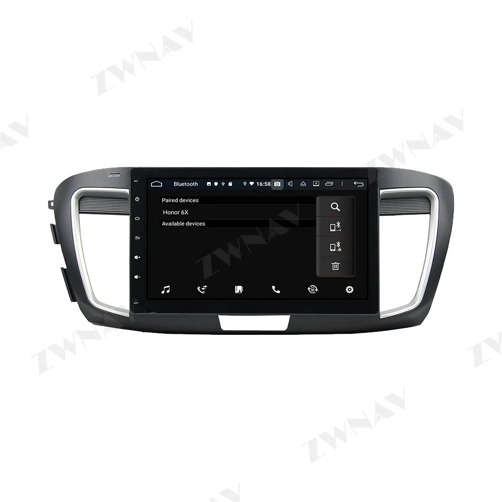 2 din Android 10.0 zaslon Avto Multimedijski predvajalnik Za Honda Accord 9 2012-2017 audio stereo radio GPS navi vodja enote auto stereo