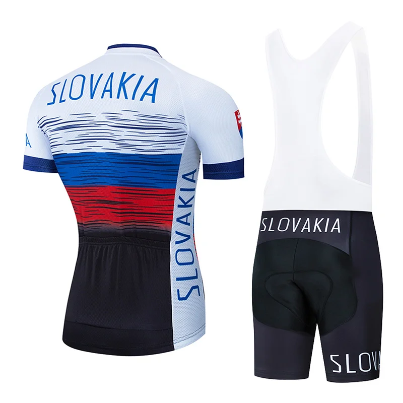 2021 Pro Team Slovaška Kolesarski Dres MTB Enotnih kolesarskih Oblačil za Moške Kratke 9D Nastavite Ropa Ciclismo Kolesarska Oblačila Maillot Culotte