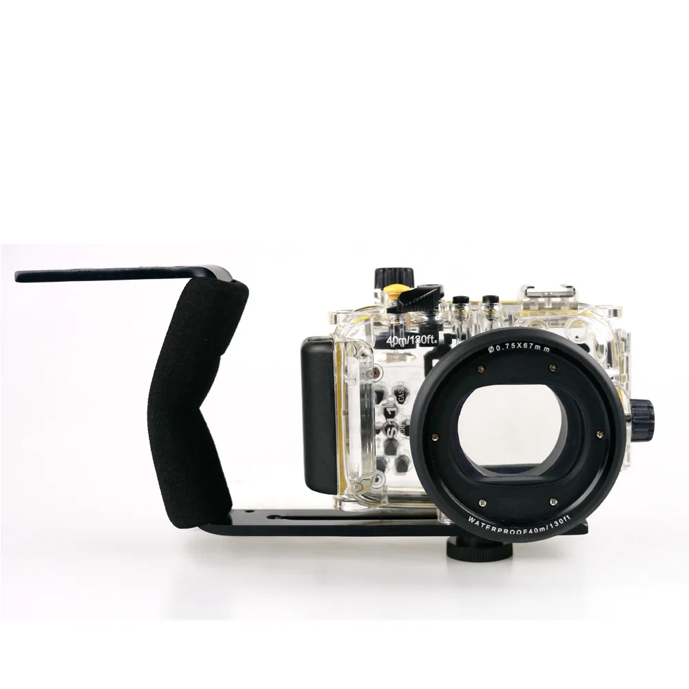 40m 130ft Nepremočljiva Polje Podvodno Ohišje Kamere Potapljanje Primeru za Canon PowerShot S95 S100 S110 S120 Vrečko Kritje